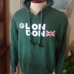 Green Bay Packers London '47 Brand Hoodie Sweatshirt - NFL - Sz XL